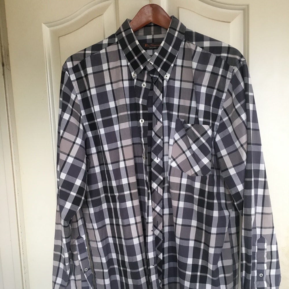 Ben Sherman Dress Shirt Size XXL (fits XL)